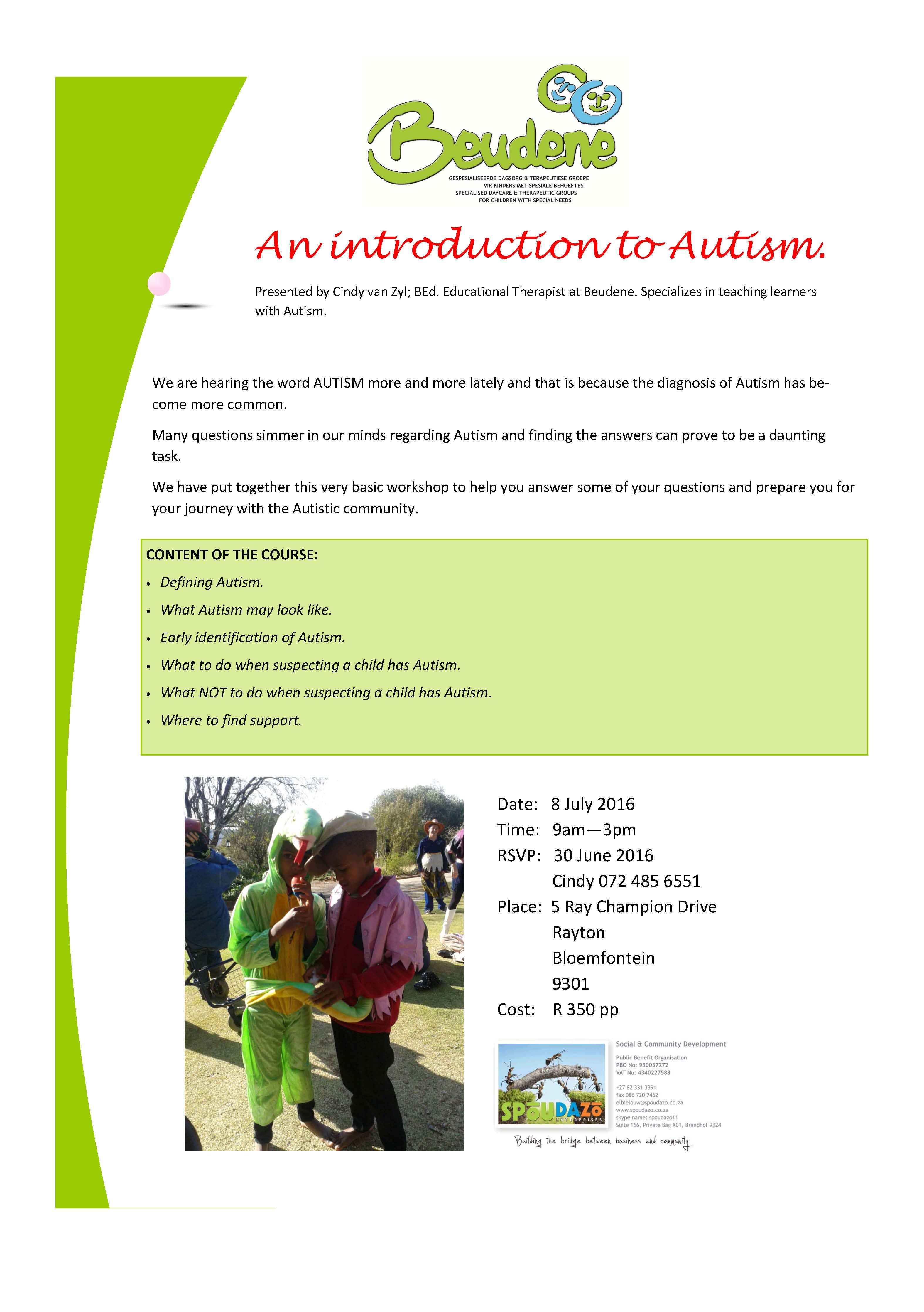 An introduction to Autism